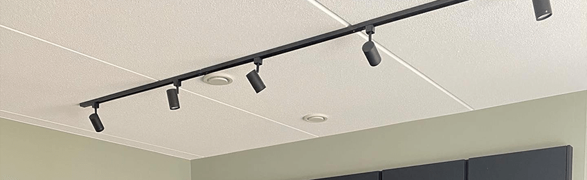 Rails luminaires noires Rails luminaires noires