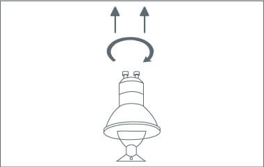 Étape 5. Fixez la lampe